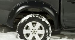 20 589 р. Накладки на колёсные арки RA  Nissan Navara  2 D40 (2010-2016) рестайлинг (Глянец (под покраску), Неокрашенные)  с доставкой в г. Чебоксары. Увеличить фотографию 4