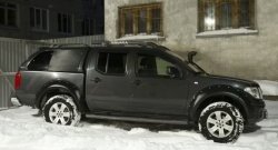 20 589 р. Накладки на колёсные арки RA  Nissan Navara  2 D40 (2010-2016) рестайлинг (Глянец (под покраску), Неокрашенные)  с доставкой в г. Чебоксары. Увеличить фотографию 9
