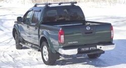 1 969 р. Накладки на борта кузова автомобиля RA  Nissan Navara  2 D40 (2004-2010) дорестайлинг (Задний откидной борт)  с доставкой в г. Чебоксары. Увеличить фотографию 2