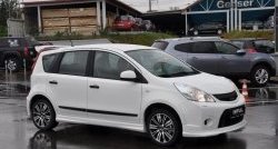 9 649 р. Решётка радиатора Impul Nissan Note 1 E11 рестайлинг (2008-2013) (Неокрашенная)  с доставкой в г. Чебоксары. Увеличить фотографию 9