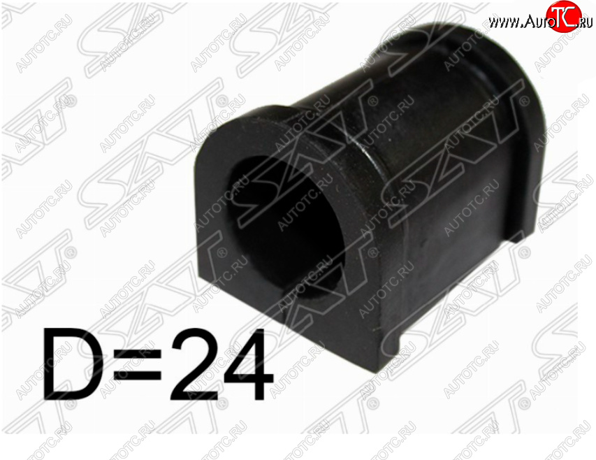 136 р. Втулка переднего стабилизатора SAT (D=24)  Nissan Pathfinder  WD21 - Terrano  WD21  с доставкой в г. Чебоксары