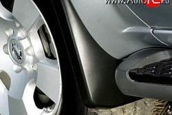 Передние брызговики NovLine 2 шт. Nissan Pathfinder  R51 (2009-2014) рестайлинг