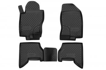 Коврики в салон Element (полиуретан) Nissan Pathfinder  R51 (2009-2014) рестайлинг