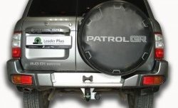 7 249 р. Фаркоп Лидер Плюс. Nissan Patrol 5 Y61 дорестайлинг (1997-2001) (Без электропакета)  с доставкой в г. Чебоксары. Увеличить фотографию 2