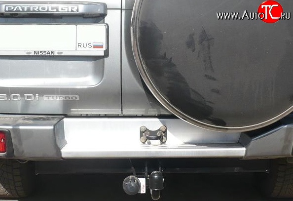 8 279 р. Фаркоп NovLine Nissan Patrol 5 Y61 дорестайлинг (1997-2001)  с доставкой в г. Чебоксары