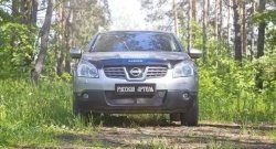 2 349 р. Защитная сетка решетки переднего бампера РА  Nissan Qashqai  1 (2007-2010) дорестайлинг  с доставкой в г. Чебоксары. Увеличить фотографию 4