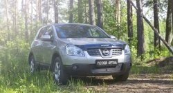 2 349 р. Защитная сетка решетки переднего бампера РА  Nissan Qashqai  1 (2007-2010) дорестайлинг  с доставкой в г. Чебоксары. Увеличить фотографию 7