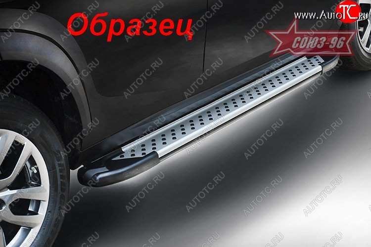 8 819 р. Пороги из алюминиевого профиля Souz-96  Nissan Qashqai  1 (2007-2010) дорестайлинг  с доставкой в г. Чебоксары