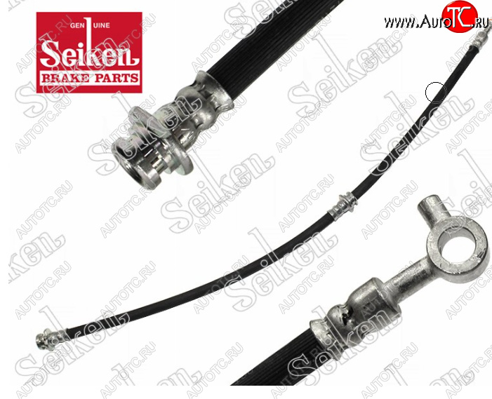 1 079 р. Левый передний тормозной шланг SEIKEN Nissan Qashqai 1 дорестайлинг (2007-2010)  с доставкой в г. Чебоксары