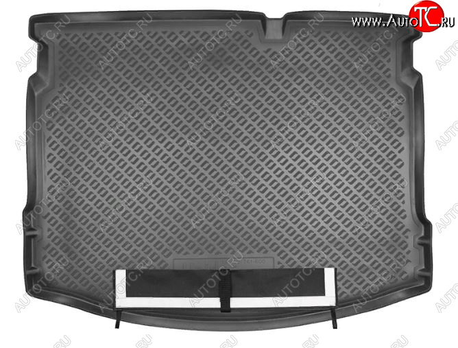 3 059 р. Коврик багажника Norplast Nissan Qashqai 1 J10 рестайлинг (2010-2013) (Черный, с погрузочным ковриком (фартуком))  с доставкой в г. Чебоксары