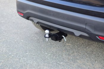 12 599 р. Фаркоп PT GROUP /съемный квадрат/ NISSAN Qashqai 2014- Nissan Qashqai 2 J11 рестайлинг (2017-2022)  с доставкой в г. Чебоксары. Увеличить фотографию 4