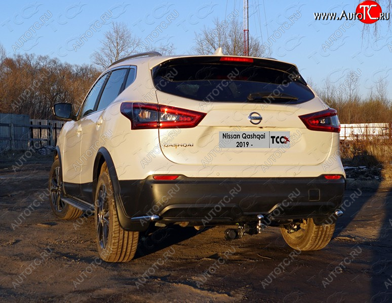 14 399 р. Фаркоп (тягово-сцепное устройство) TCC Nissan Qashqai 2 J11 рестайлинг (2017-2022) (оцинкованный, шар Е )  с доставкой в г. Чебоксары