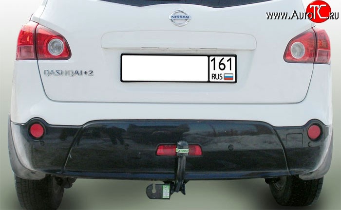 7 499 р. Фаркоп Лидер Плюс Nissan Qashqai 1 дорестайлинг (2007-2010) (Без электропакета)  с доставкой в г. Чебоксары