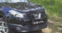 2 409 р. Защитная сетка решетки переднего бампера РА  Nissan Qashqai  1 (2010-2013) J10 рестайлинг  с доставкой в г. Чебоксары. Увеличить фотографию 4