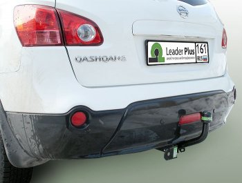 7 499 р. Фаркоп Лидер Плюс Nissan Qashqai +2 1 J10 дорестайлинг (2008-2010) (Без электропакета)  с доставкой в г. Чебоксары. Увеличить фотографию 3