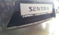 Сетка на бампер Novline Nissan Sentra  7 (2014-2017) B17