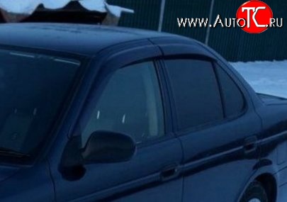 1 349 р. Комплект дефлекторов окон (седан) SkyLine Nissan Sunny B15 (1998-2004)  с доставкой в г. Чебоксары
