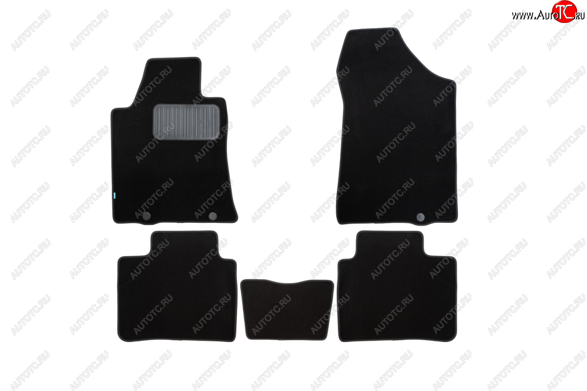 4 199 р. Коврики салона (текстиль) Klever Premium  Nissan Teana  3 L33 (2014-2020) дорестайлинг (Чёрные)  с доставкой в г. Чебоксары