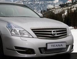 Декоративная вставка воздухозаборника Novline Nissan Teana  2 J32 (2008-2011) дорестайлинг