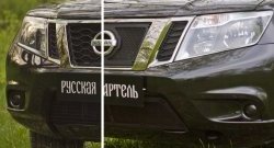 2 589 р. Защитная сетка решетки переднего бампера РА Nissan Terrano D10 рестайлинг (2016-2022)  с доставкой в г. Чебоксары. Увеличить фотографию 4