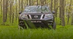 2 589 р. Защитная сетка решетки переднего бампера РА Nissan Terrano D10 рестайлинг (2016-2022)  с доставкой в г. Чебоксары. Увеличить фотографию 5