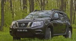 2 589 р. Защитная сетка решетки переднего бампера РА Nissan Terrano D10 рестайлинг (2016-2022)  с доставкой в г. Чебоксары. Увеличить фотографию 6