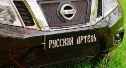 Защитная сетка решетки переднего бампера РА Nissan Terrano  D10 (2013-2022) дорестайлинг, рестайлинг