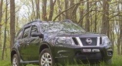 1 669 р. Защитная сетка решетки радиатора РА Nissan Terrano D10 рестайлинг (2016-2022)  с доставкой в г. Чебоксары. Увеличить фотографию 3