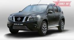 Декоративный элемент воздухозаборника Souz-96 (d16) Nissan Terrano  D10 (2013-2022) дорестайлинг, рестайлинг
