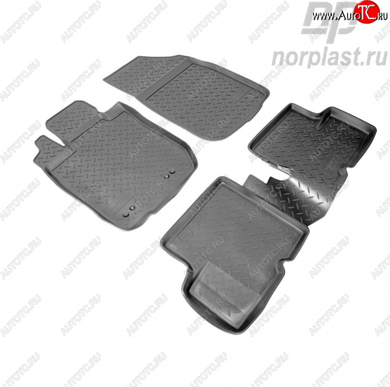 2 349 р. Комплект ковриков в салон 2wd Norplast Renault Duster HS рестайлинг (2015-2021)  с доставкой в г. Чебоксары