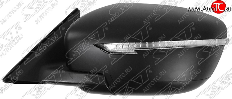 7 549 р. Боковое левое зеркало заднего вида SAT (поворот, обогрев, 7 контактов)  Nissan X-trail  3 T32 (2013-2022) дорестайлинг, рестайлинг (Неокрашенное)  с доставкой в г. Чебоксары