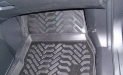 1 699 р. Комплект ковриков в салон Aileron 4 шт. (полиуретан, 3D с подпятником) Nissan X-trail 3 T32 дорестайлинг (2013-2018)  с доставкой в г. Чебоксары. Увеличить фотографию 3