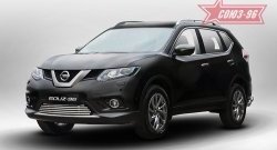 Декоративный элемент воздухозаборника Souz-96 (d16) Nissan X-trail  3 T32 (2017-2022) рестайлинг