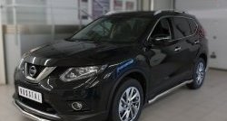 14 499 р. Одинарная защита переднего бампера диаметром 63 мм SLITKOFF  Nissan X-trail  3 T32 (2013-2018) дорестайлинг  с доставкой в г. Чебоксары. Увеличить фотографию 4