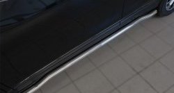 21 599 р. Защита порогов из круглой трубы диаметром 63 мм SLITKOFF  Nissan X-trail  3 T32 (2017-2022) рестайлинг  с доставкой в г. Чебоксары. Увеличить фотографию 2