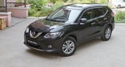 1 919 р. Накладки порожков салона RA  Nissan X-trail  3 T32 (2017-2022) рестайлинг (Комплект (4 шт.))  с доставкой в г. Чебоксары. Увеличить фотографию 2