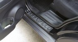 1 919 р. Накладки порожков салона RA  Nissan X-trail  3 T32 (2017-2022) рестайлинг (Комплект (4 шт.))  с доставкой в г. Чебоксары. Увеличить фотографию 5