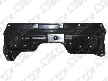 Защита под задний бампер SAT Nissan X-trail  2 T31 (2007-2011) дорестайлинг