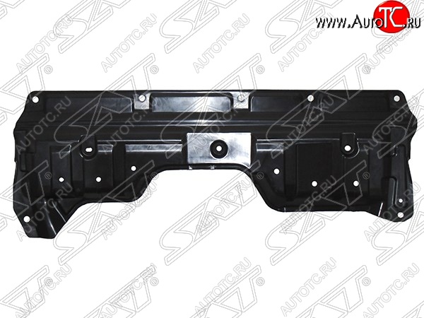 1 079 р. Защита под задний бампер SAT  Nissan X-trail  2 T31 (2007-2011) дорестайлинг  с доставкой в г. Чебоксары