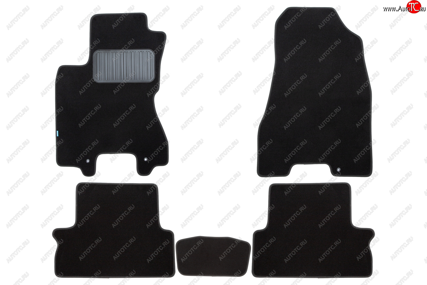 9 549 р. Коврики салона (текстиль) Klever Premium  Nissan X-trail  2 T31 (2007-2015) дорестайлинг, рестайлинг (черные)  с доставкой в г. Чебоксары