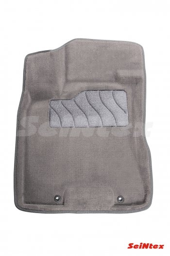 7 399 р. Текстильные 3D коврики в салон SEINTEX серые Nissan X-trail 2 T31 дорестайлинг (2007-2011)  с доставкой в г. Чебоксары. Увеличить фотографию 2