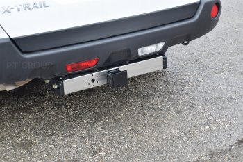 15 949 р. Фаркоп Petroil Tuning (съемный квадрат) Nissan X-trail 2 T31 дорестайлинг (2007-2011)  с доставкой в г. Чебоксары. Увеличить фотографию 5