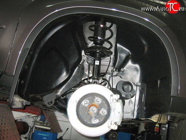 4 199 р. Передний правый подкрылок NovLine  Nissan X-trail  2 T31 (2007-2015) дорестайлинг, рестайлинг  с доставкой в г. Чебоксары