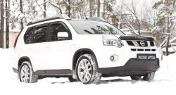 1 209 р. Зимняя заглушка решетки переднего бампера РА  Nissan X-trail  2 T31 (2010-2015) рестайлинг  с доставкой в г. Чебоксары. Увеличить фотографию 10