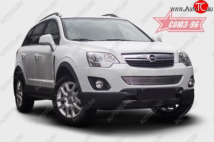 5 354 р. Декоративный элемент воздухозаборника Souz-96 (d10)  Opel Antara (2010-2015) рестайлинг  с доставкой в г. Чебоксары
