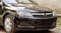 1 159 р. Реснички на фары RA Opel Astra H GTC хэтчбек 3 дв. рестайлинг (2006-2011) (Неокрашенные)  с доставкой в г. Чебоксары. Увеличить фотографию 4