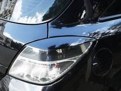 1 699 р. Реснички на фонари RIEGER Opel Astra H GTC хэтчбек 3 дв. рестайлинг (2006-2011)  с доставкой в г. Чебоксары. Увеличить фотографию 4