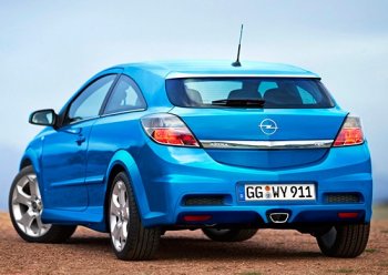 27 899 р. Задний бампер OPC Opel Astra H GTC хэтчбек 3 дв. рестайлинг (2006-2011)  с доставкой в г. Чебоксары. Увеличить фотографию 2