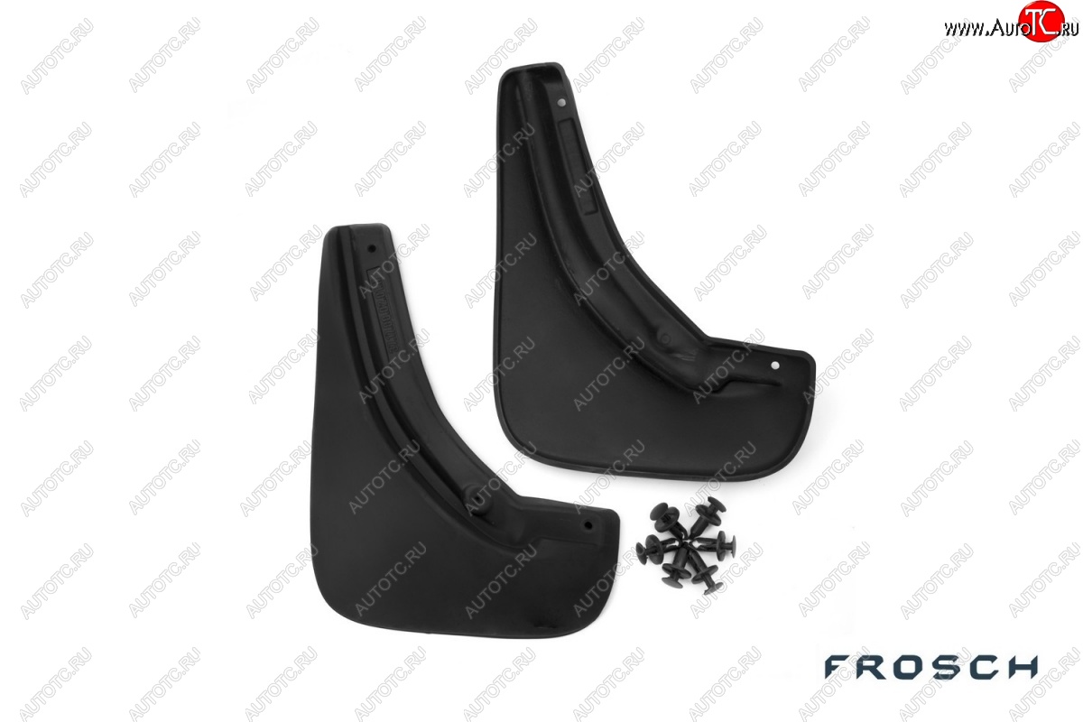 4 799 р. Передние брызговики Frosch  Opel Astra  H (2004-2007) седан дорестайлинг (Передние)  с доставкой в г. Чебоксары