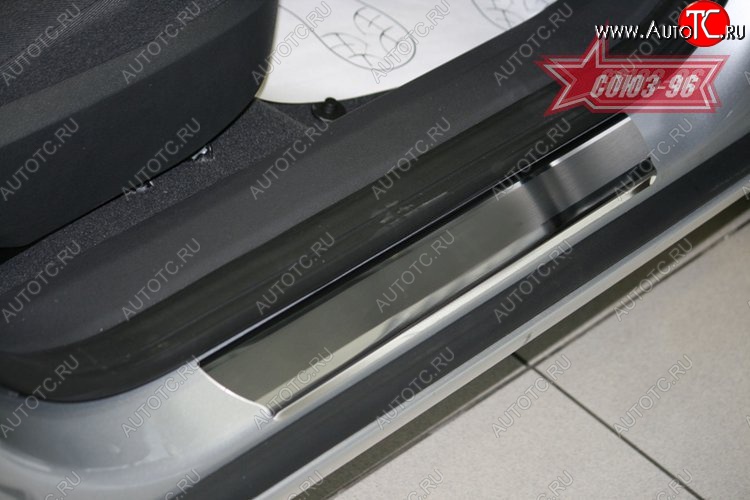 2 114 р. Накладки на внутренние пороги Souz-96  Opel Astra  H (2004-2015) седан дорестайлинг, универсал рестайлинг, хэтчбек 5дв рестайлинг  с доставкой в г. Чебоксары